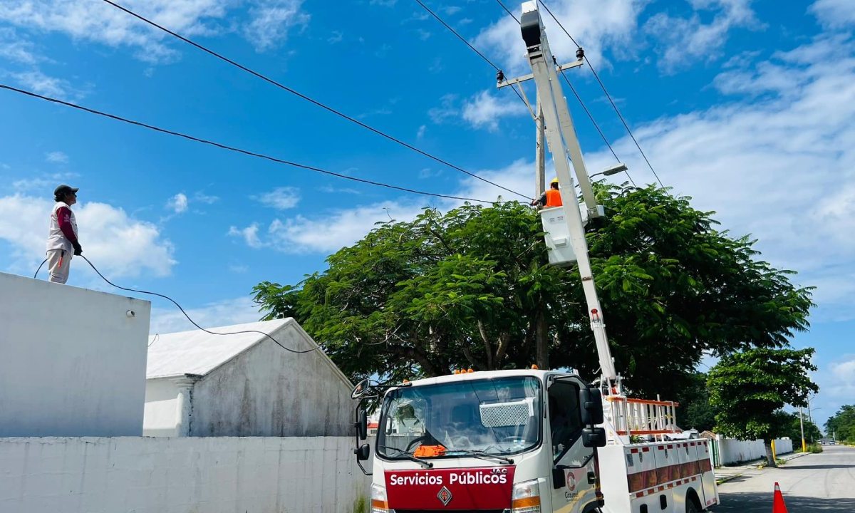 Instalaciones eléctricas en Cozumel.