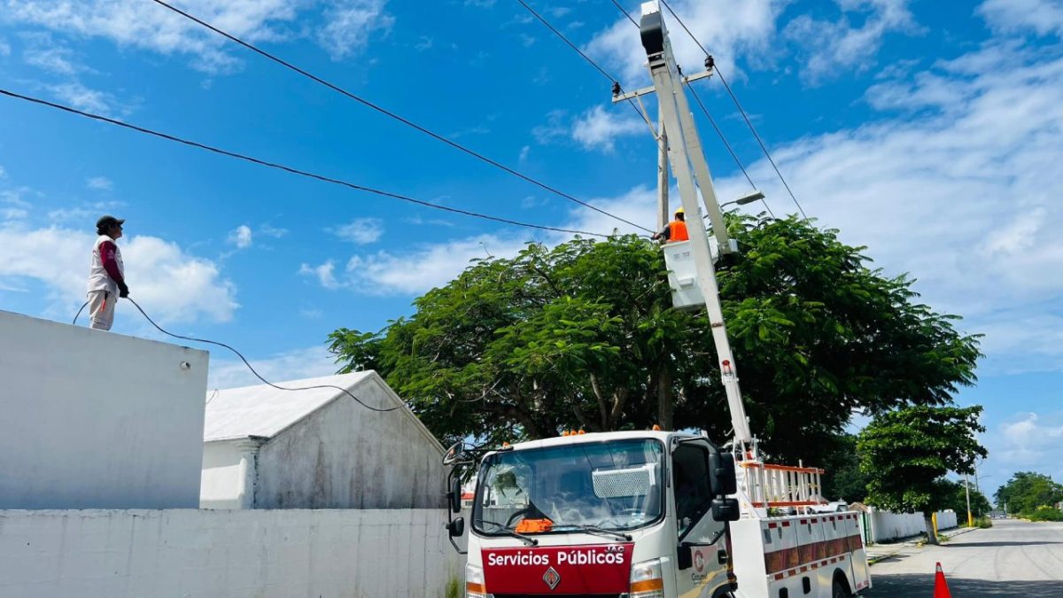 Instalaciones eléctricas en Cozumel.