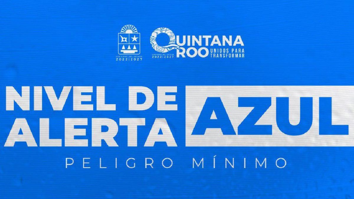 Alerta Azul en municipios del sur.