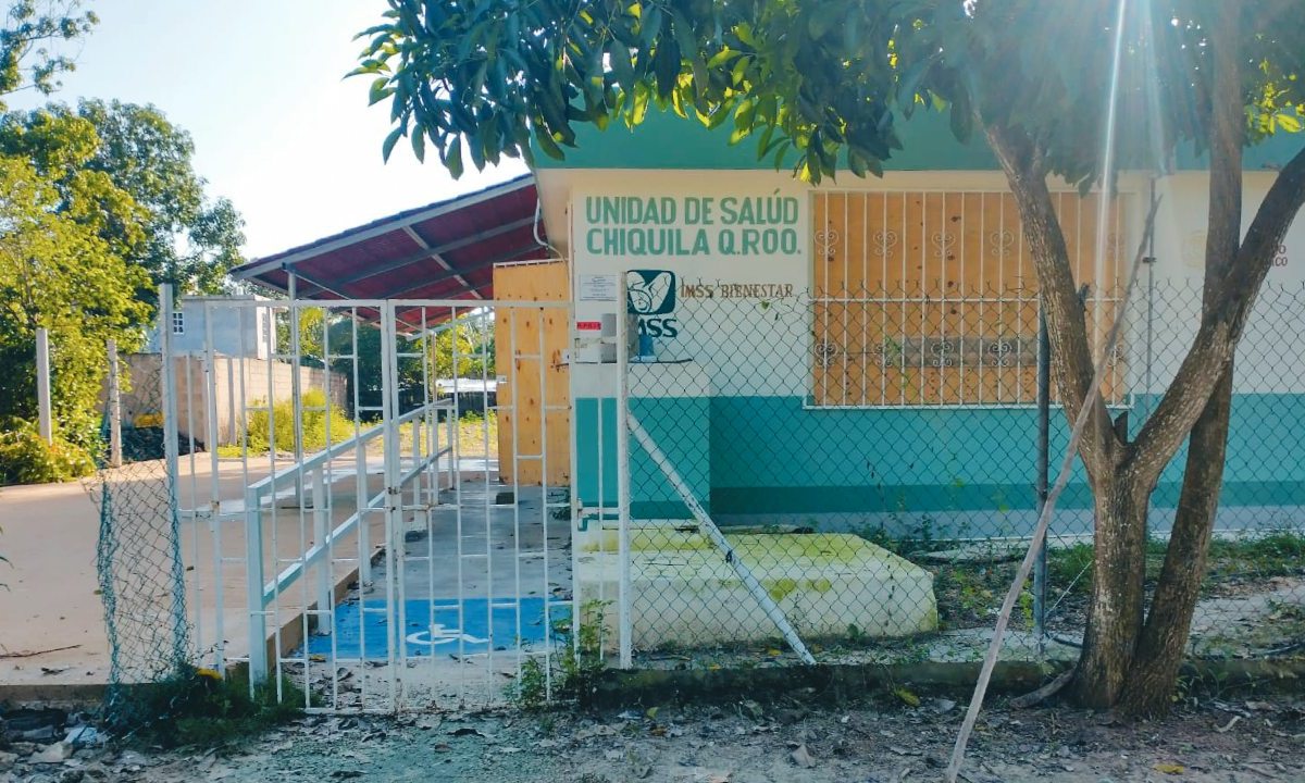 Hospital en Chiquilá.