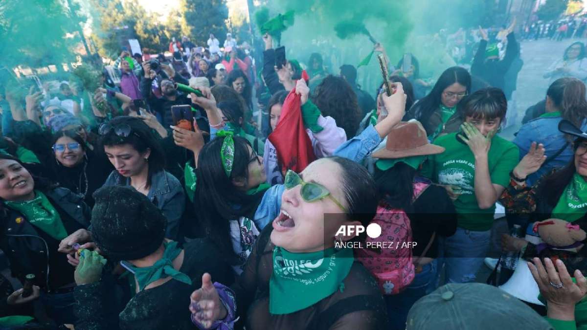 Celebración de feministas.