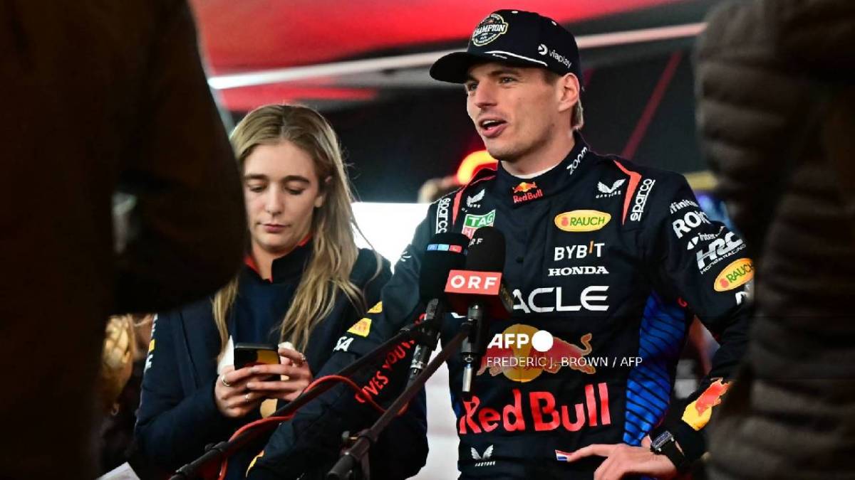 El piloto holandés de Red Bull Racing, Max Verstappen, es tetracampeón.