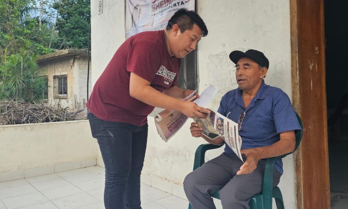 Activista de Morena.