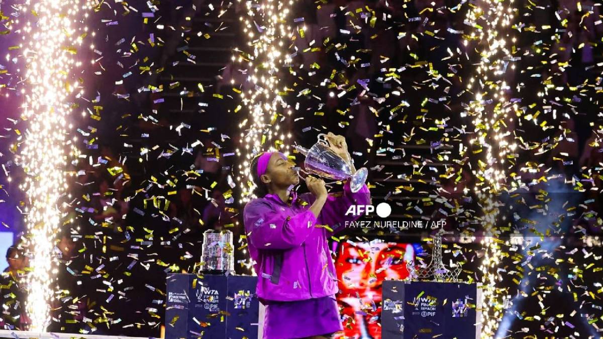 Coco Gauff gana el Masters de la WTA