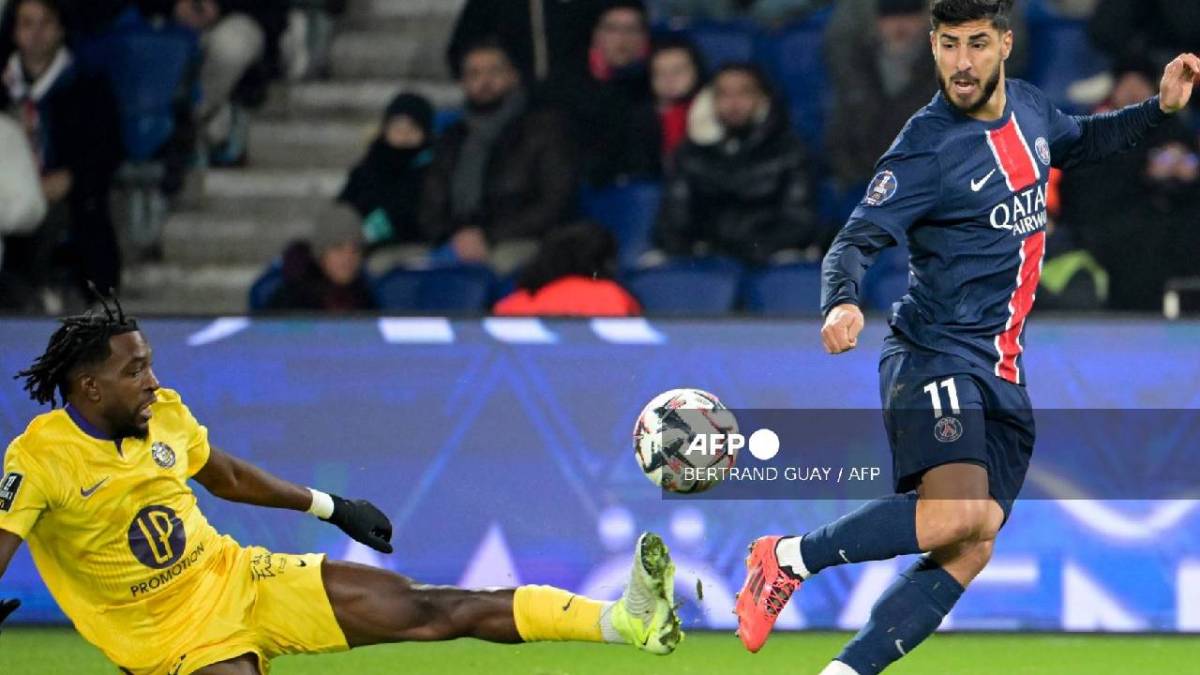 Partido del PSG contra el Toulouse.