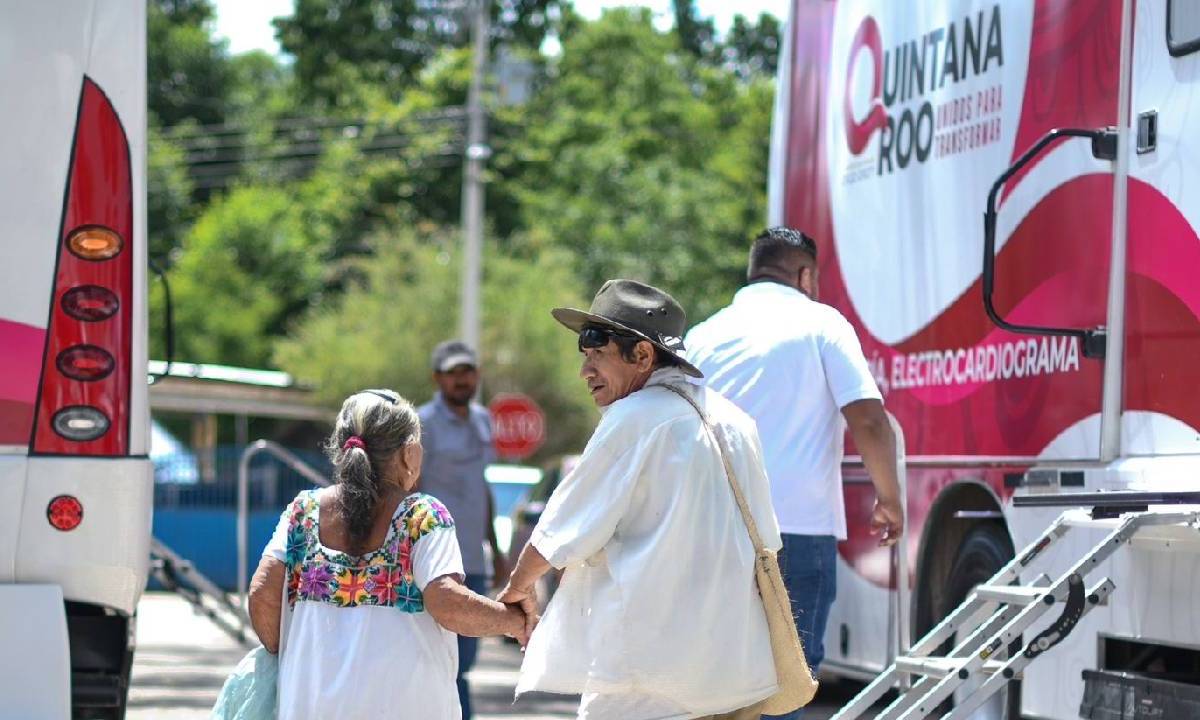 Las caravanas de salud sigue recorriendo los rincones del estado.