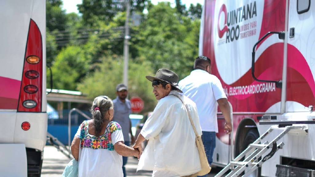 Las caravanas de salud sigue recorriendo los rincones del estado.