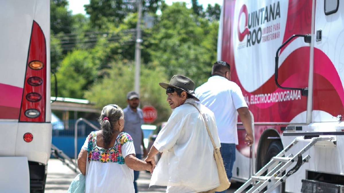 Las caravanas de salud sigue recorriendo los rincones del estado.