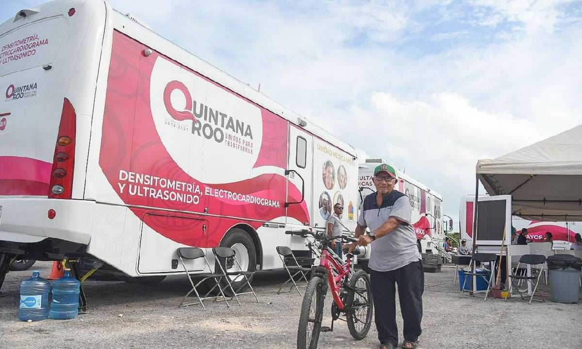 Caravanas de salud siguen recorriendo el estado.