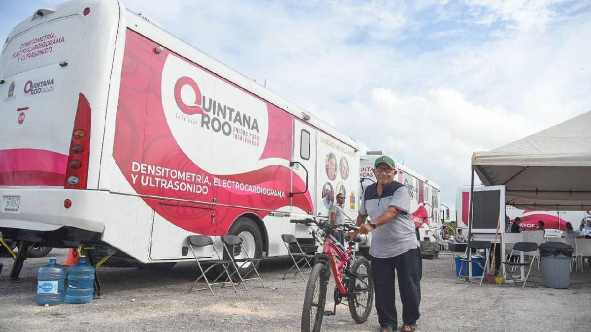 Caravanas de salud siguen recorriendo el estado.