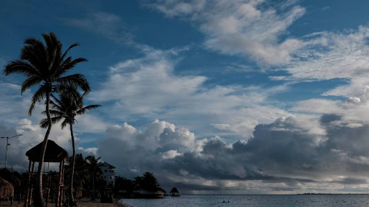 Clima en Quintana Roo estará marcado por ambiente fresco.