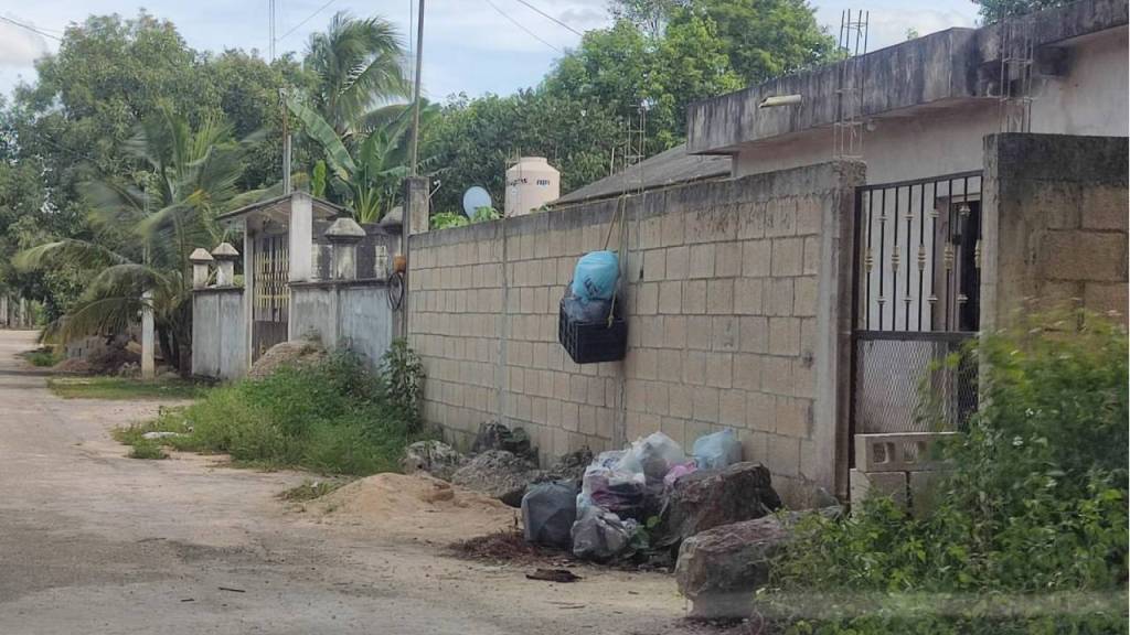 Basura en la alcaldía de Ignacio Zaragoza.