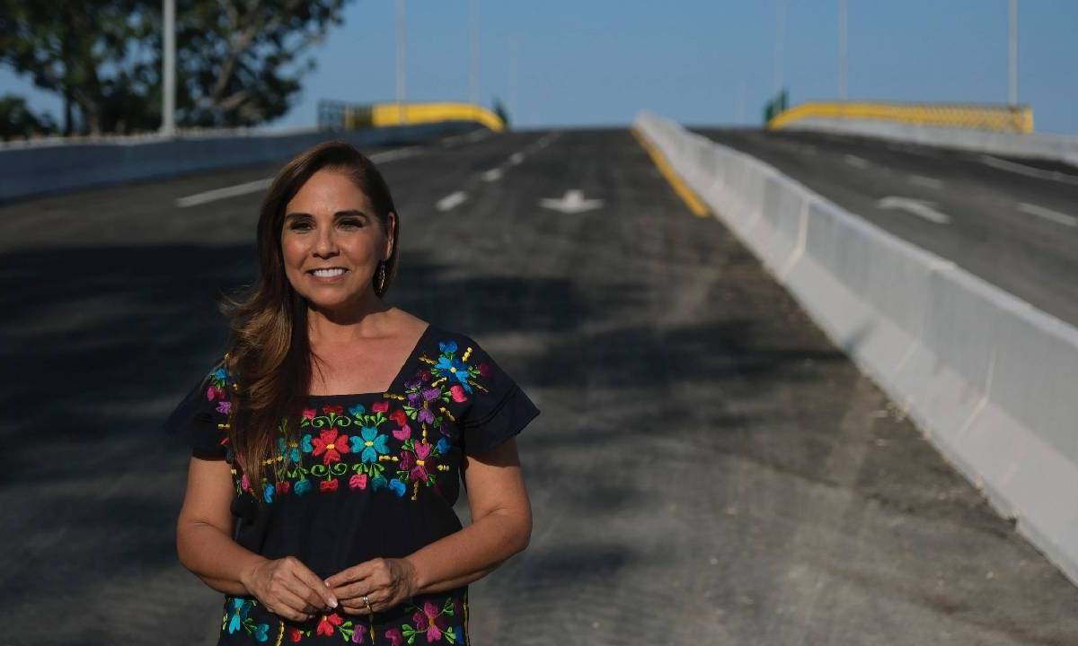 El puente de entrada a Chetumal está casi listo.