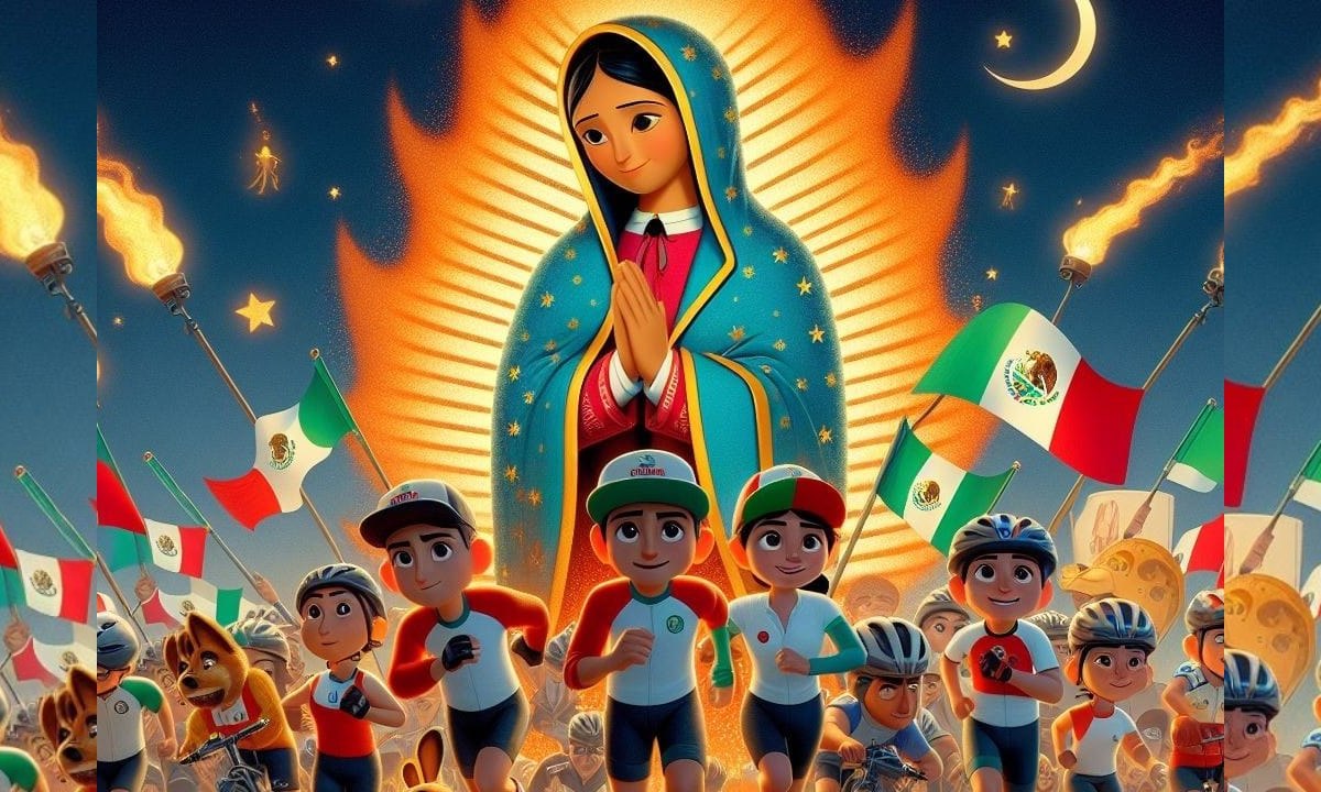 Anuncio de la Tercera antorcha Guadalupana