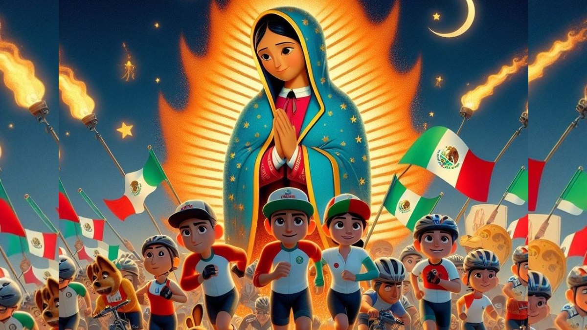 Anuncio de la Tercera antorcha Guadalupana