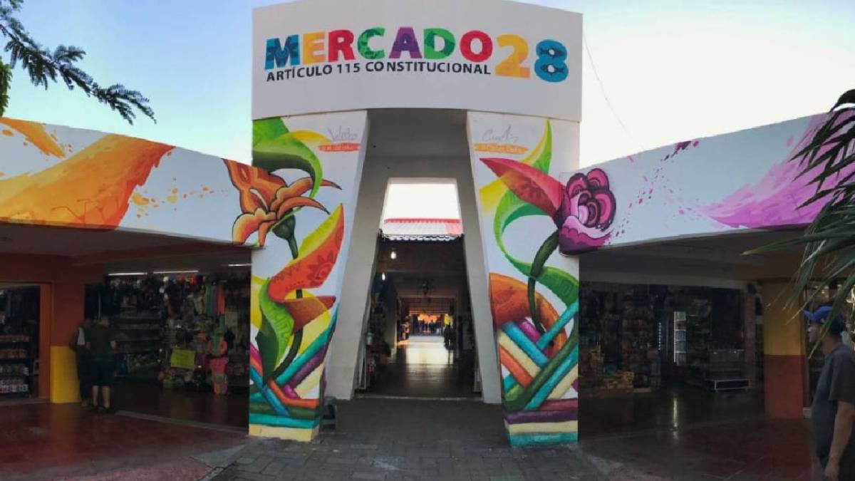 Mercado 28 y plaza 28 serán renovados.