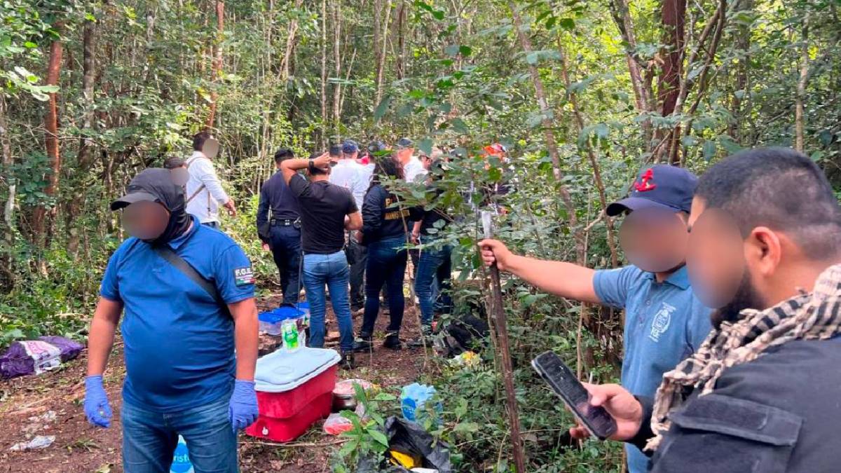 Narcofosa en Lázaro Cárdenas.