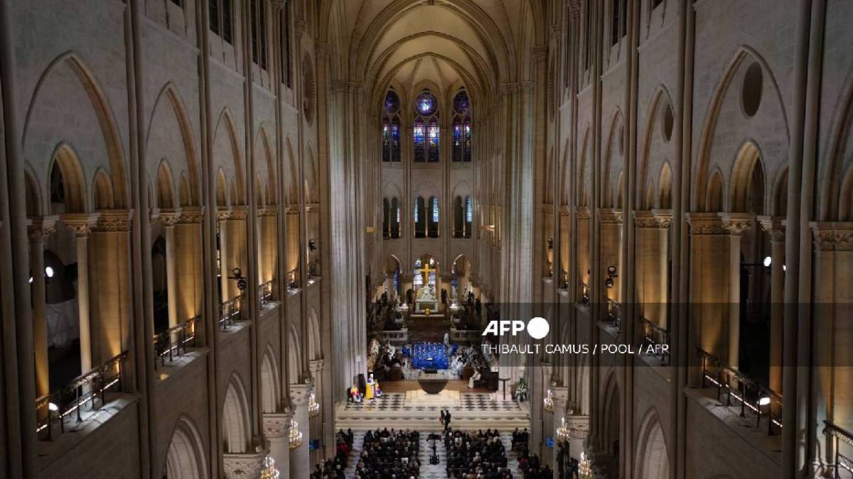 La catedral de Notre Dame reabrió al público.