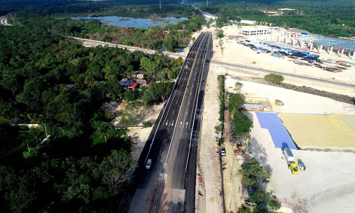 El nuevo puente de Chetumal está listo.