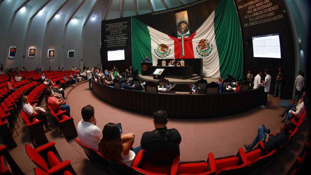 Sesión del Congreso de Quintana Roo.