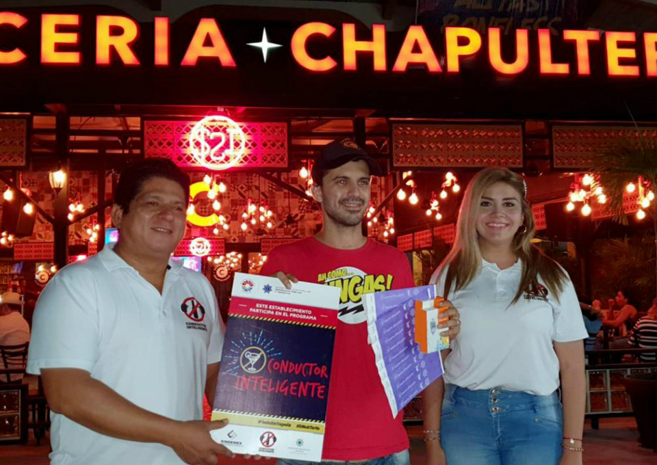 La Dirección de Prevención del Delito con la Participación Ciudadana de Benito Juárez realizó la activación del programa “Conductor Inteligente” en una empresa de Cancún.