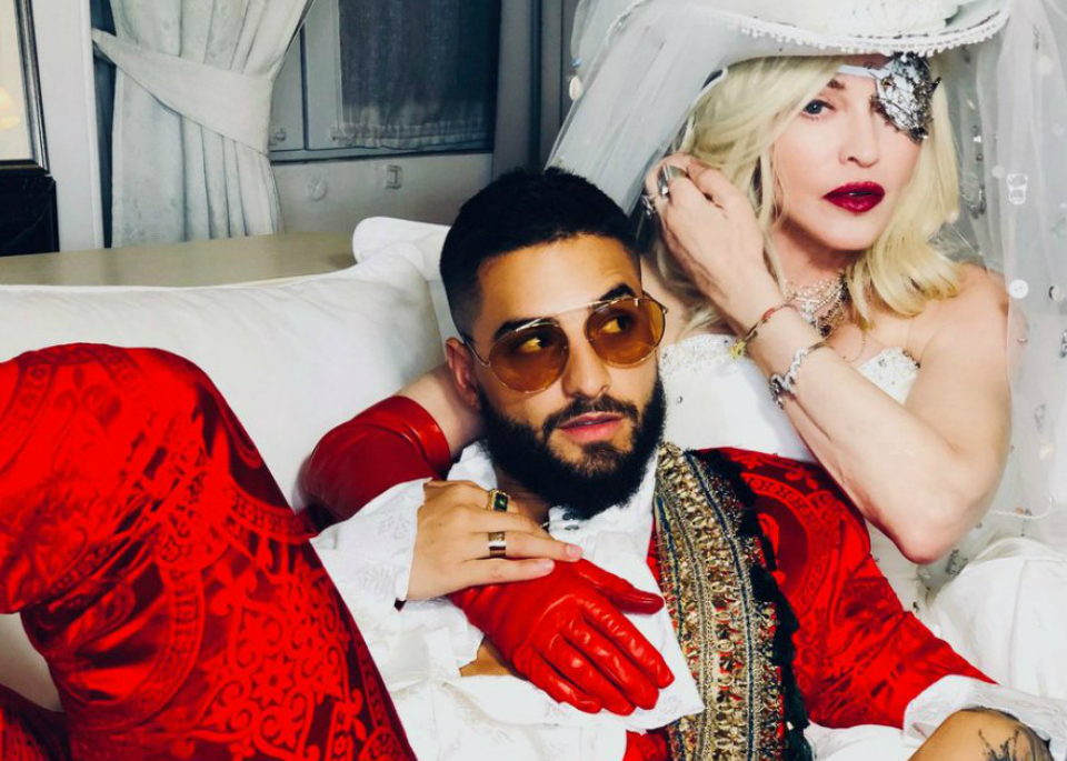 Madonna y Maluma comparten en redes sociales un adelanto del videoclip de su colaboración Medellín
