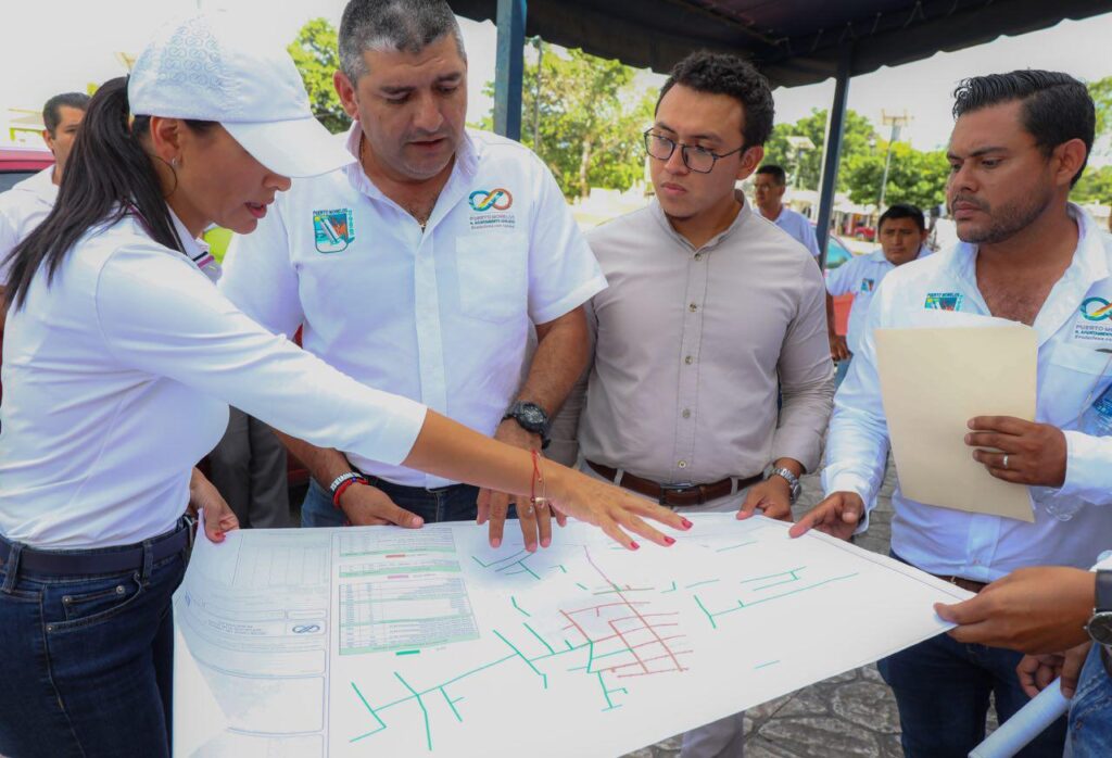 Logra gestión de Laura Fernández, ampliación de red eléctrica en Leona Vicario