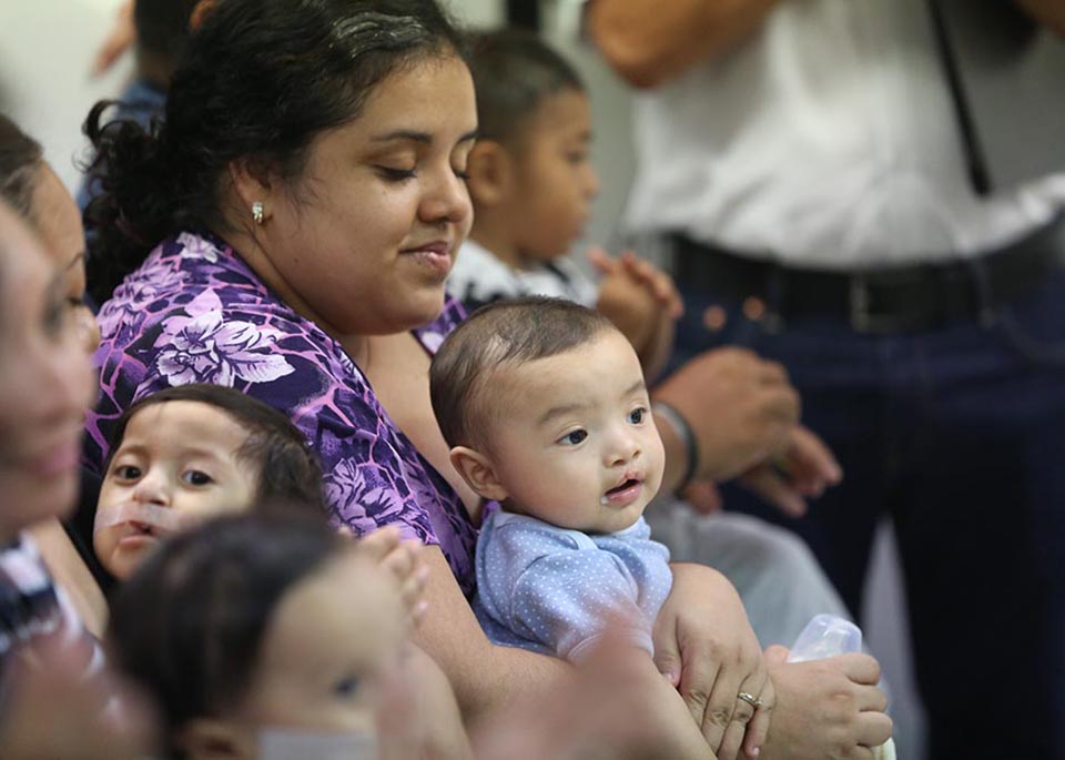 Operan con éxito a 27 niños con labio y paladar hendido