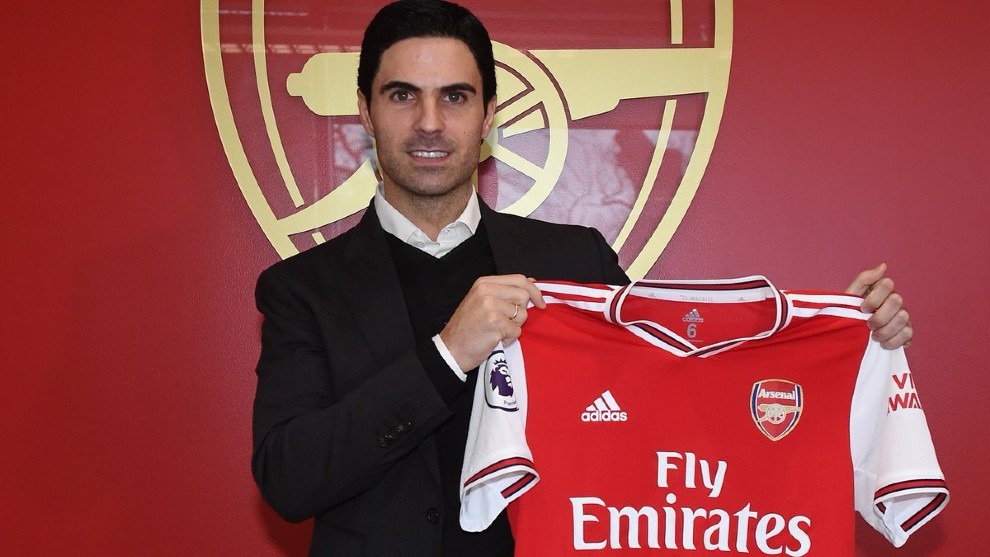 Mikel Arteta es el nuevo técnico del Arsenal