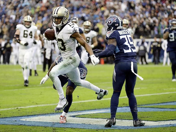 Logra Michael Thomas marca de atrapadas