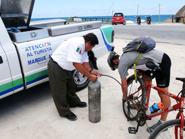 ángeles Verdes prevén duplicar cifra de servicios en última quincena de 2019 en Cozumel