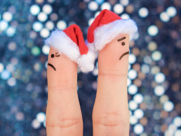 Los problemas más comunes que enfrentan las parejas en Navidad