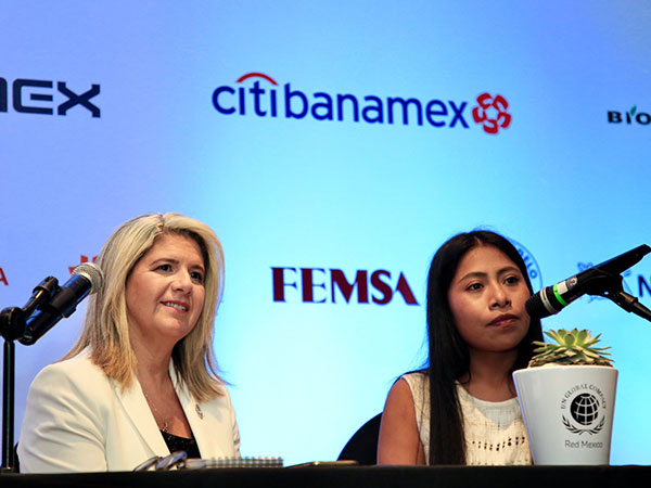 Yalitza Aparicio pide voz para las comunidades mayas