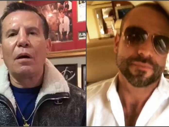 Julio César Chávez da "gancho al hígado" a ¿Rafael Amaya?