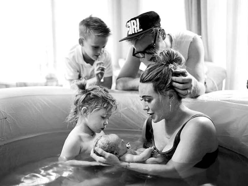 Nace la tercera hija de Hillary Duff