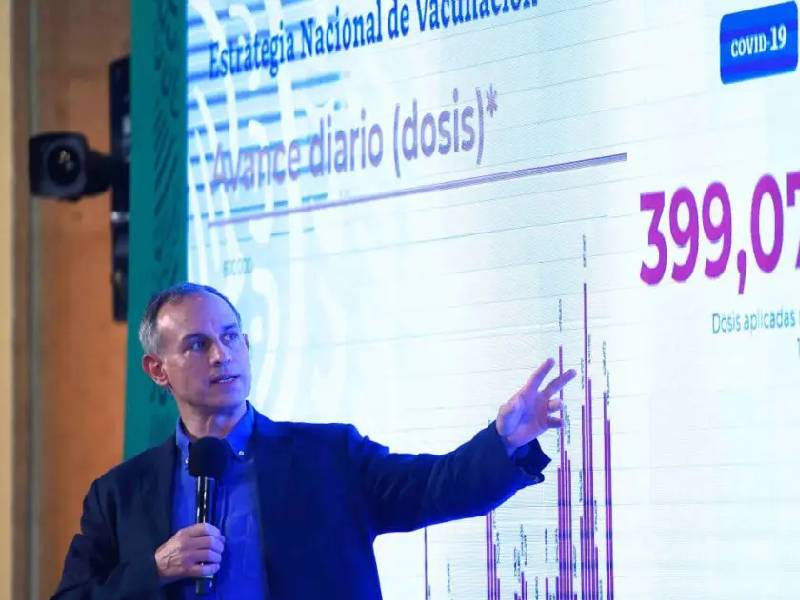 A partir del 20 de abril maestros comienzan a ser vacunados López-Gatell