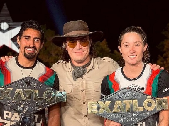 Mati álvarez y Pato Araujo, campeones de Exatlón 2021