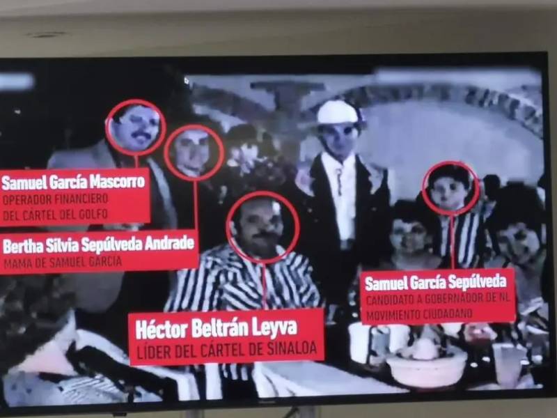 Adrián de la Garza revela video que liga a Samuel García con capos de la droga