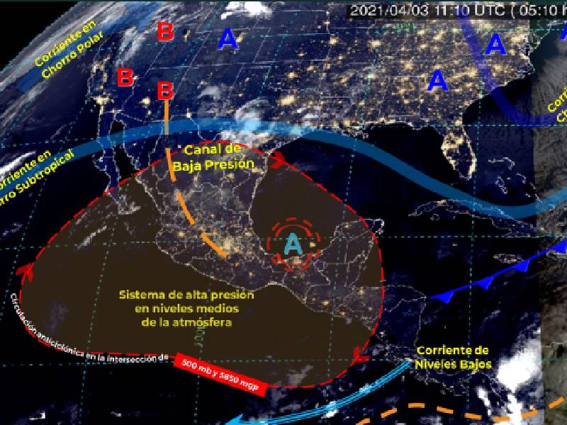 Clima de hoy 3 de abril en Quintana Roo