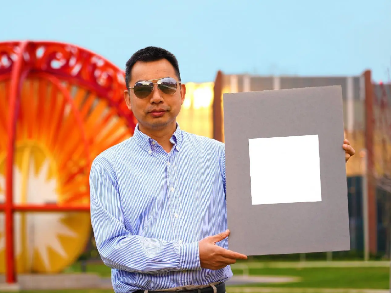 Desarrollan pintura de un blanco supremo