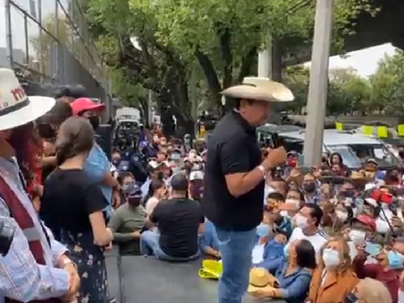 FELIX SALGADO MACEDONIO ANTE EL INE