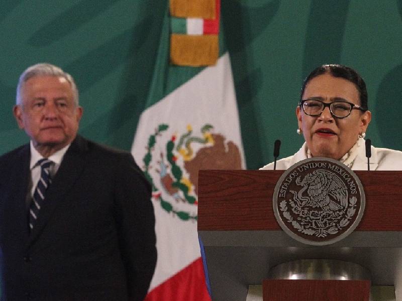 Hay 117 candidatos amenazados, informó Rosa Icela Rodríguez