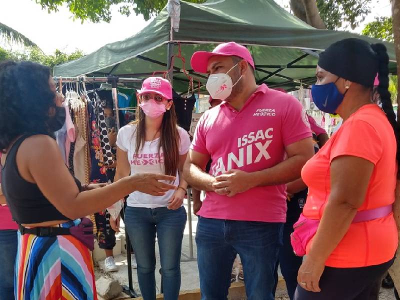 Isaac Janix ofrece política de ÔÇ£mano duraÔÇØ a la delincuencia, corrupción y no de asistencialismo