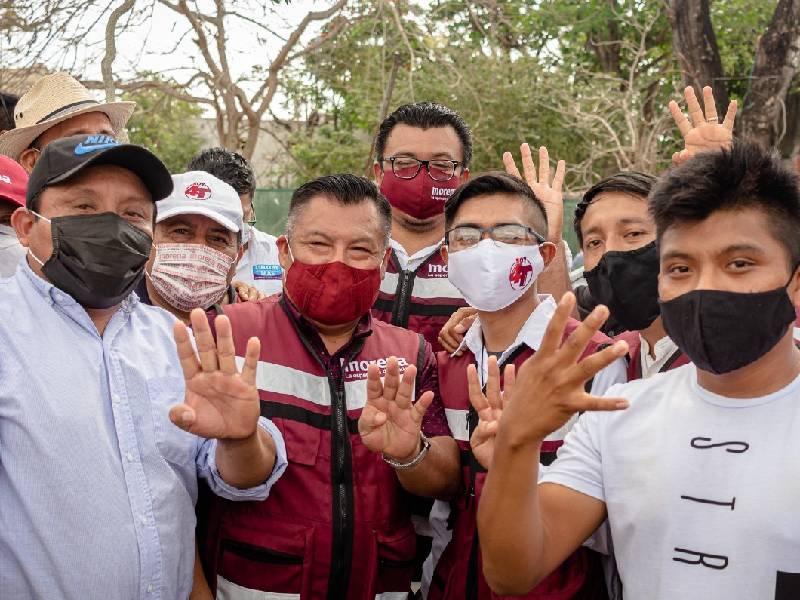 Marciano Dzul ofrece devolver la tranquilidad y la paz a Tulum