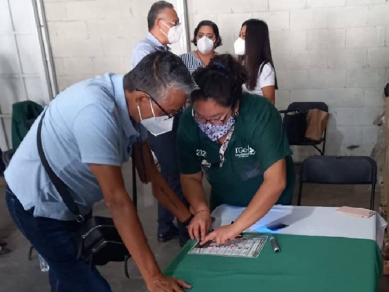 Por buen camino, preparativos para votaciones