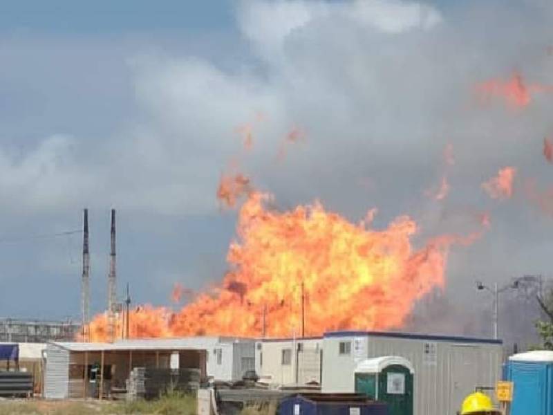 Reportan incendio en Complejo de Pajaritos, en Veracruz