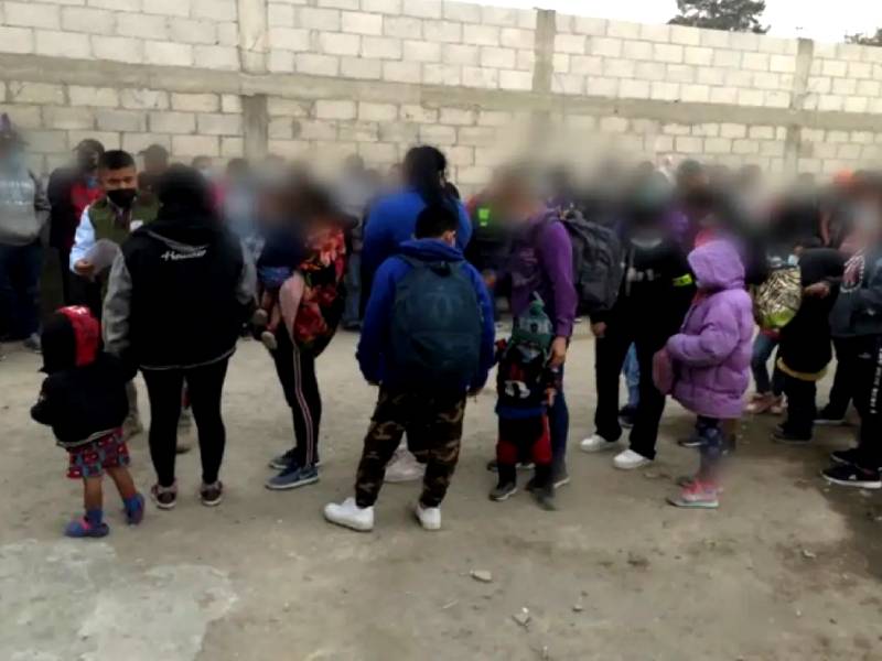 Rescatan a 136 migrantes en Tlaxcala; 39 eran menores de edad