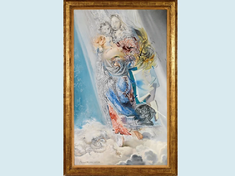 Subastan Madona cósmica de Salvador Dalí