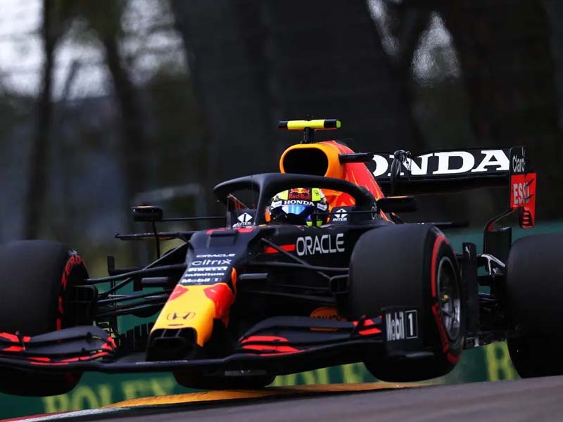 checo perez en imola