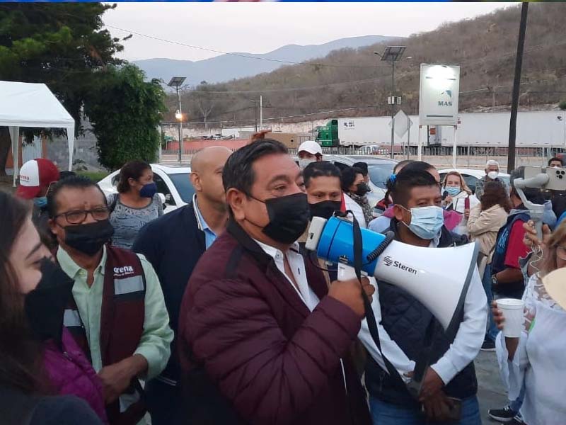 felix salgado inicia caravana a cdmx
